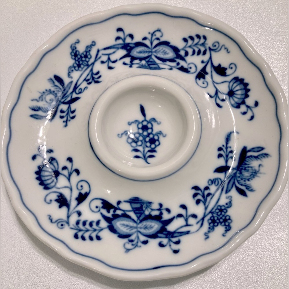 Porcelain bowl for eggs.  original.  produced in the Czech Republic.